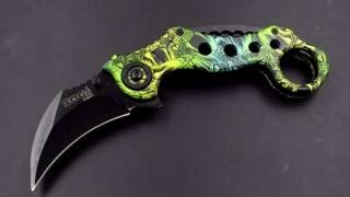 Высокое качество охотничьи ножа Керомбит CS GO с Aliexpress!