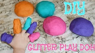 DIY American Girl Doll Glitter Play Doh