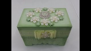 ШКАТУЛКА ИЗ КОРОБКИ ОТ ТЕЛЕФОНА СВОИМИ РУКАМИ,