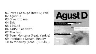 [FULL] Agust D - Agust D (BTS Suga 1st Mixtape) + DOWNLOAD