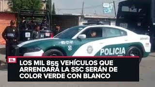 Nuevas patrullas de CDMX inician pruebas; cambia la cromática