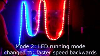 WS2812B-LED-RGB-Controller (by DMX/ArtNET): Features Showreal