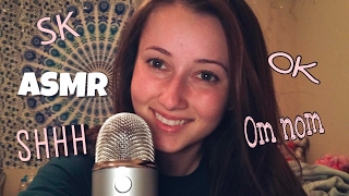 ASMR Binaural Up-Close Trigger Words, Mic Scratching, Candy Chewing, etc.