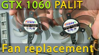 GeForce GTX 1060 Fan Replacement