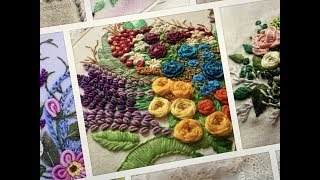 БРАЗИЛЬСКАЯ  ВЫШИВКА ✨ От самых именитых рукодельниц✨First steps in embroiding with ribbon