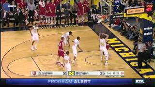 Indiana at Michigan - Men's Basketball Highlights