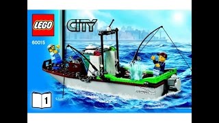 LEGO City 60015 Самолет береговой охраны. Инструкция по сборке
