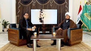 برنامج الحوارات الذي اجرتة قناة كربلاء مع فضيلة الشيخ سامي المسعودي بتاريخ 12\2\2015