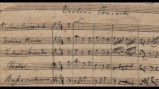 Johann Sebastian Bach - Violin Concerto in A minor, BWV 1041 (c. 1730)