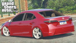 Toyota Corolla 2018 Rebaixado - GTA 5 Mods