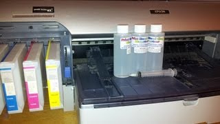 Maintaining and unplugging Epson Print Heads, Epson 4000, 4800, 4880, 7600, 9600, Inkmizer.com