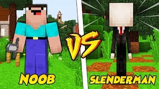 NOOB VS SLENDERMAN || TROLL NOOBA W MINECRAFT!