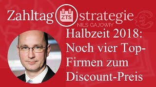 Der Halbjahres-Check: Vier Unternehmen im Sommerschlussverkauf