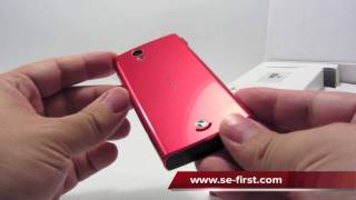 Unboxing Sony Ericsson Xperia ray