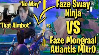 Faze Sway Carries Ninja & Beats Faze Mongraal & Mitr0 To Show Why He's The Best Controller Player