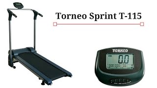 Torneo Sprint T-115 магнитная беговая дорожка
