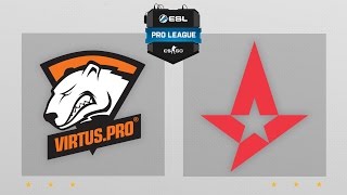 CS:GO - Virtus.Pro vs. Astralis [Overpass] Map 1 - ESL Pro League Season 3 - EU Matchday 8