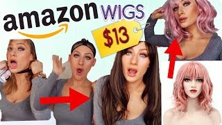 TESTING AMAZON WIGS | I WASN'T EXPECTING THIS...