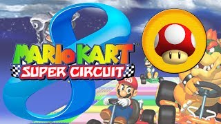 Road to Mario Kart 8 - MK Super Circuit - R. Mushroom cup ft. Bowblax