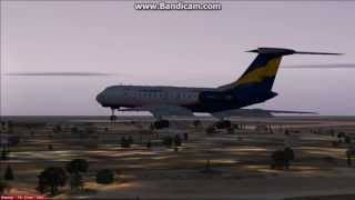FSX Посадка ту-134 в Ростове-на-Дону