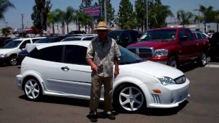110494 2005 FORD FOCUS ZX3 S SALEEN CUSTOM PKG