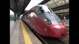 Annunci Trenitalia dalla stazione di Milano Rogoredo