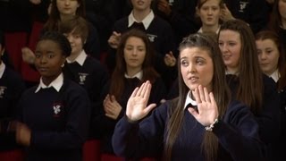 A Choir with Singing and Signing