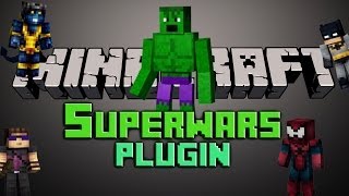 SuperWars Bukkit Plugin Minecraft 1.7.9 | German| | Tutorial |