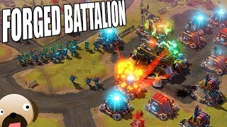 Create your Own Army - Forged Battalion Gameplay