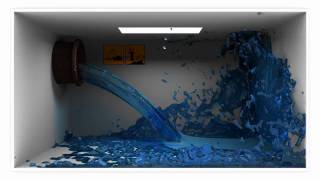 Blender 2.5 Fluid Simulation (Waterroom)