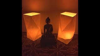 How to make Paper Lantern | DIY Night Lamp | Home Decor Ideas | Paper Lamp | Diwali Decoration Ideas
