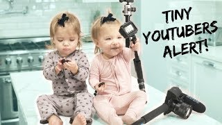 ONE YEAR OLD BABY VLOGGERS *SO FUNNY*