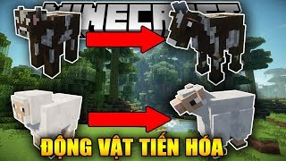 ĐỘNG VẬT TRỞ NÊN GIỐNG NGOÀI ĐỜI HƠN TRONG MINECRAFT !! | Minecraft Mod