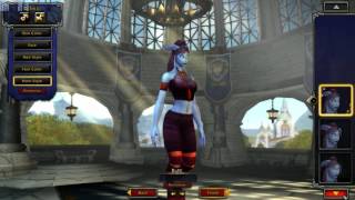 World Of Warcraft Warlords of Draenor Beta Female Draenei Customization (Updated Models)
