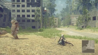 Nier Automata стрим прохождение на русском. часть 1