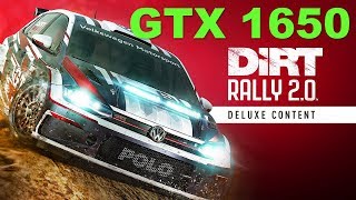DiRT Rally 2.0 GTX 1650 Benchmark