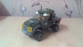 Инструкция по сборке военной машинки лего. Для мальчиков.