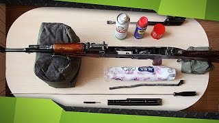 Чистка АК и Сайги (Как НЕ надо чистить) :)