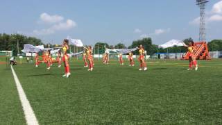 Номер с Флагами на открытии ВТБ