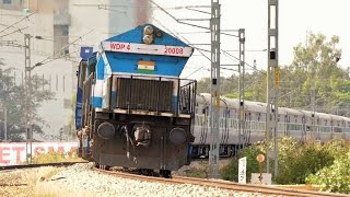 King Karnataka Express with 'namma' Hubli 20008 in LHF & Others - 8 in 1 Compilation [4K]