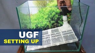 Setting Up Undergravel Filter Nano Tank Aquascape