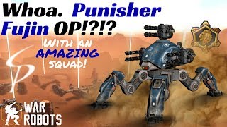 War Robots - Whoa. Punisher Fujin OP!?!?  With an AMAZING Squad!