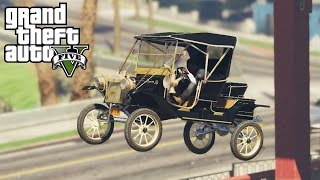 ★ GTA 5 - EPIC Ford T 12 Mod Showcase! Based on the Model T! (GTA V PC Mods)