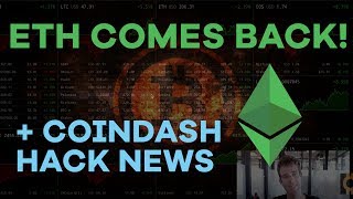 Ethereum Comes Back BIG! CoinDash Hack, Civic ICO on Bittrex - Ep5 CMTV