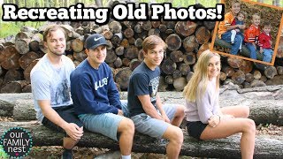 RECREATING OLD PHOTOS & UGLY LOCATION PHOTOSHOOT ON MOTHERS DAY!