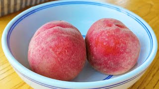 【小穎美食】教你用桃子做涼皮，勁道爽滑還漂亮，去飯店都吃不到，孩子很喜歡