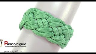 Wide 4 part turk's head knots- enlargement process number 1