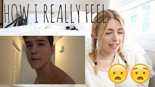 REACTING TO CORINNA FROM DAVID'S VLOG!