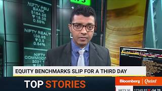 Market Wrap: Nifty Ends Lower For A Third Day