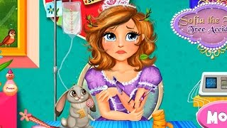 NEW Игры для детей—Disney Принцесса София авария—мультик для девочек